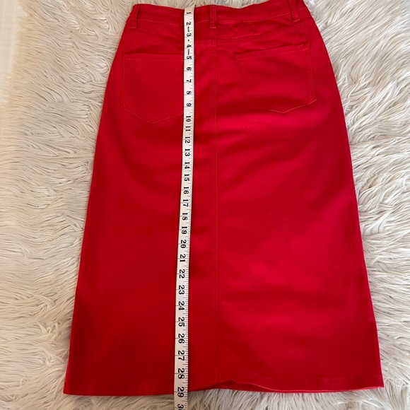Inherit | Red | Remi | Midi Skirt - Picture 9 of 12